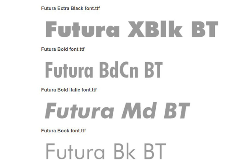 futura Gotham font pairing options that you must know
