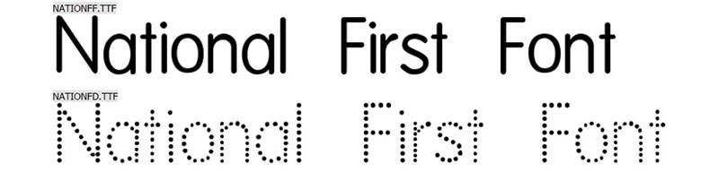 national-first Fonts similar to Comic Sans that you can use in fun projects