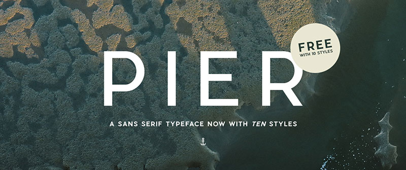 pier-sans 19 Fonts Similar To Gotham (Free And Premium Alternatives)