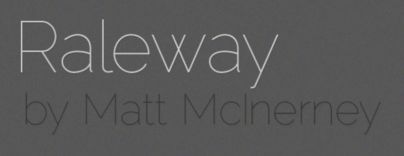 raleway-1 Fonts similar to Gotham (Free and premium alternatives)