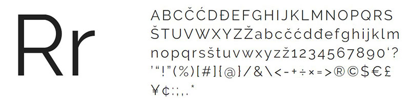 raleway 15 Fonts Similar To Calibri To Download Right Now For Your Work