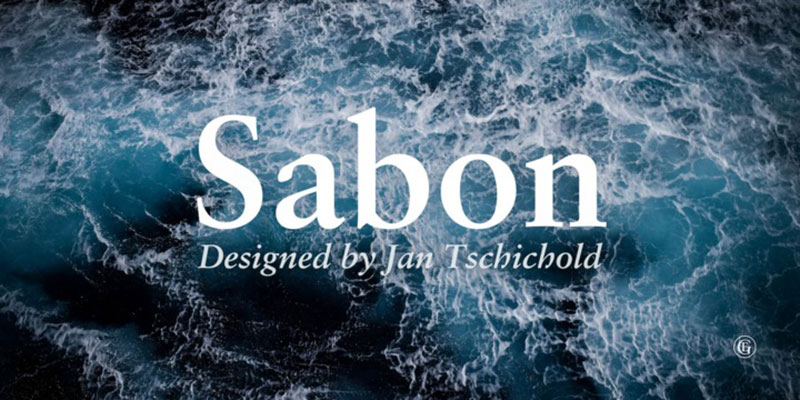 sabon Fonts similar to Garamond. The alternative typefaces
