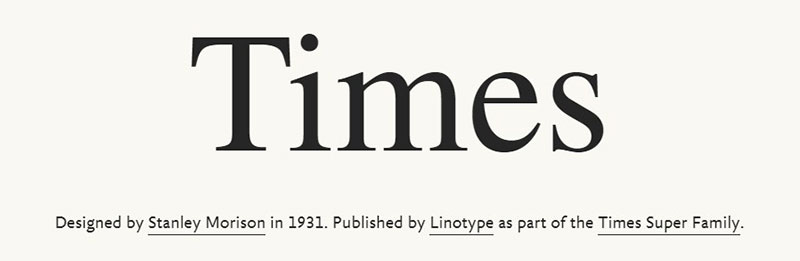 times Fonts similar to Garamond. The alternative typefaces