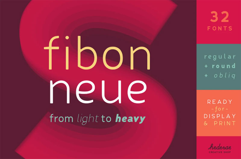 Fibon-Neue-Family Fonts similar to Lato to use in your awesome designs
