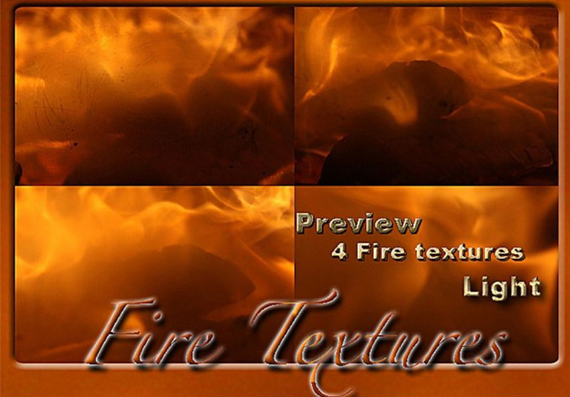 Fire-Light-Texture-Quiet-flames Awesome fire background images to grab from this article