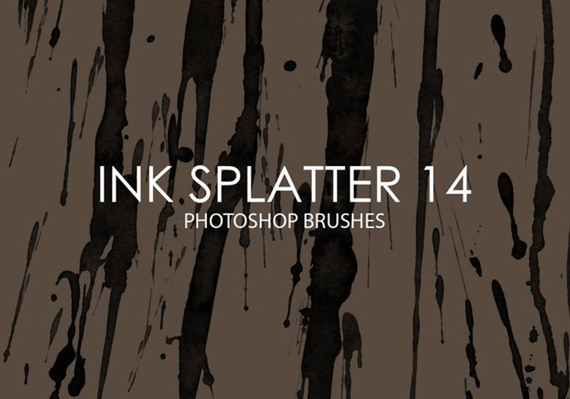 Free-Ink-Splatter-Photoshop-Brushes-14 Awesome Photoshop ink brushes you should start using