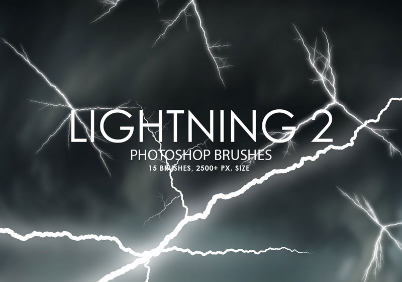 Free-Lightning-Photoshop-Brushes Lightning Photoshop brushes that you could use in your projects