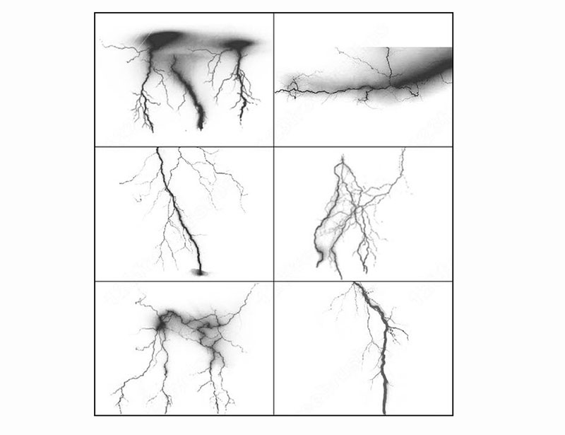 Lightning-Brush-Photoshop-Brushes Lightning Photoshop brushes that you could use in your projects