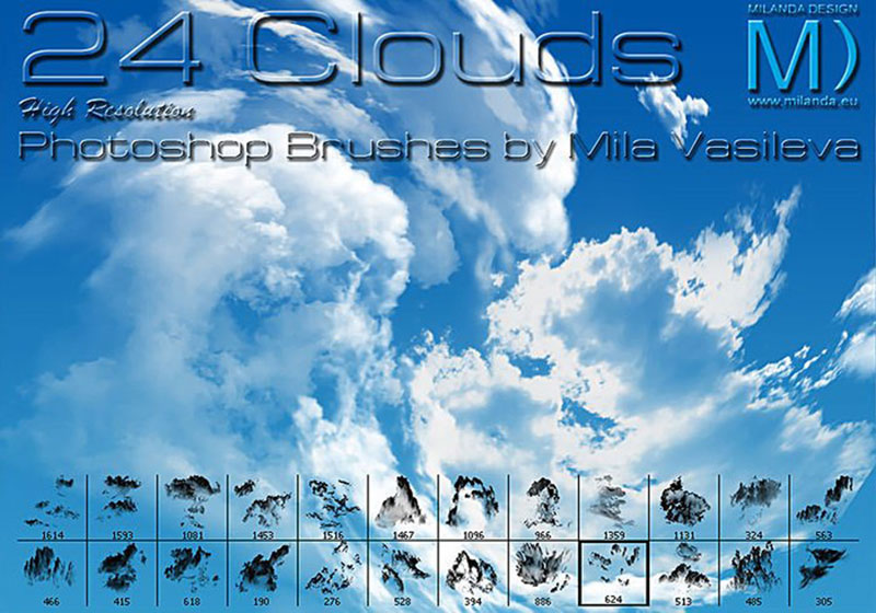 24-Clouds-Brushes-For-your-special-effects 26 Photoshop Cloud Brushes That You Must Have In Your Toolbox