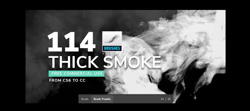 Free-Thick-Photoshop-Smoke-Brushes-Smoke-clouds-your-vision Photoshop smoke brushes you can download right now