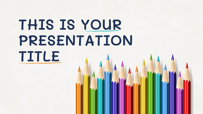 Ely-presentation-template-Colorful-design The best Google Slides templates for teachers - 35 Examples