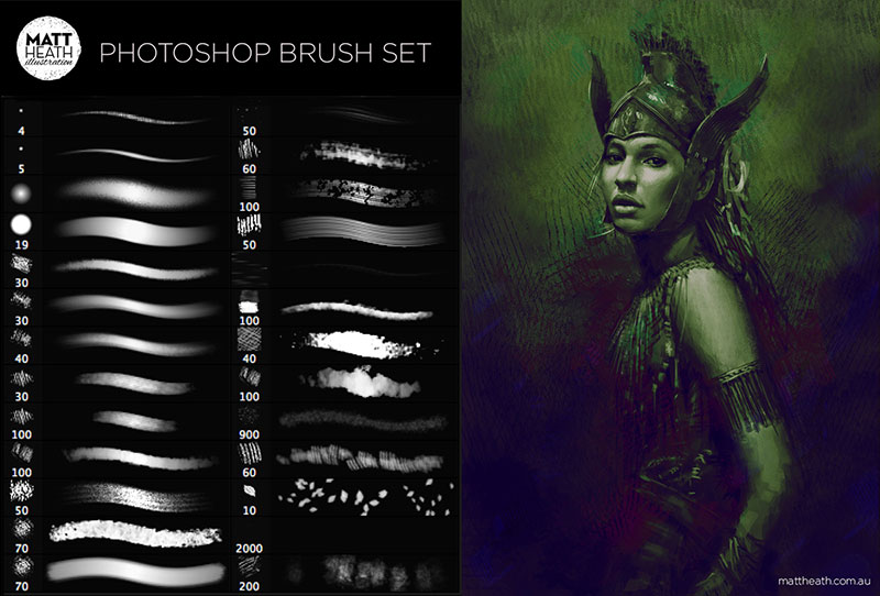 Buy 100 Pencil Sketch Brushes for Photoshop ABR File Sketching Online in  India  Etsy