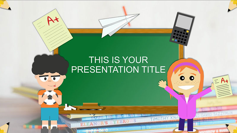 Teach-Love-Education-for-all-ages The best Google Slides templates for teachers - 35 Examples