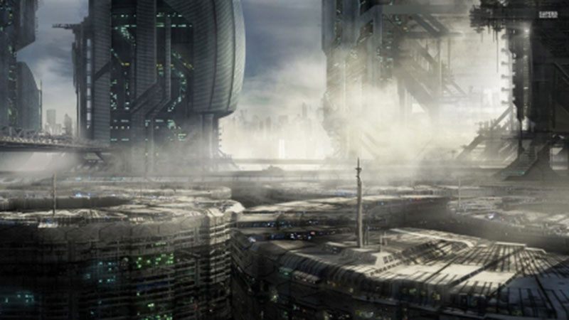 Cyberpunk-architecture-Touching-the-sky Cyberpunk wallpaper examples for your futuristic desktop
