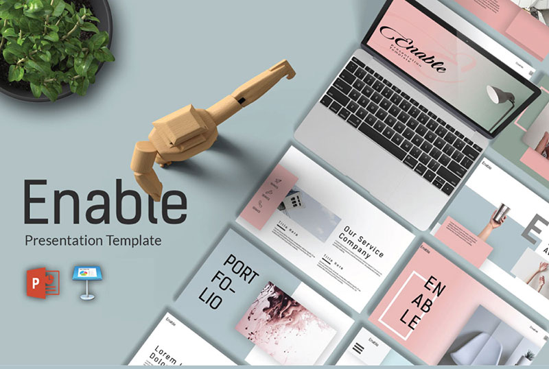 ENABLE-TEMPLATES The Best 41 Professional PowerPoint Templates