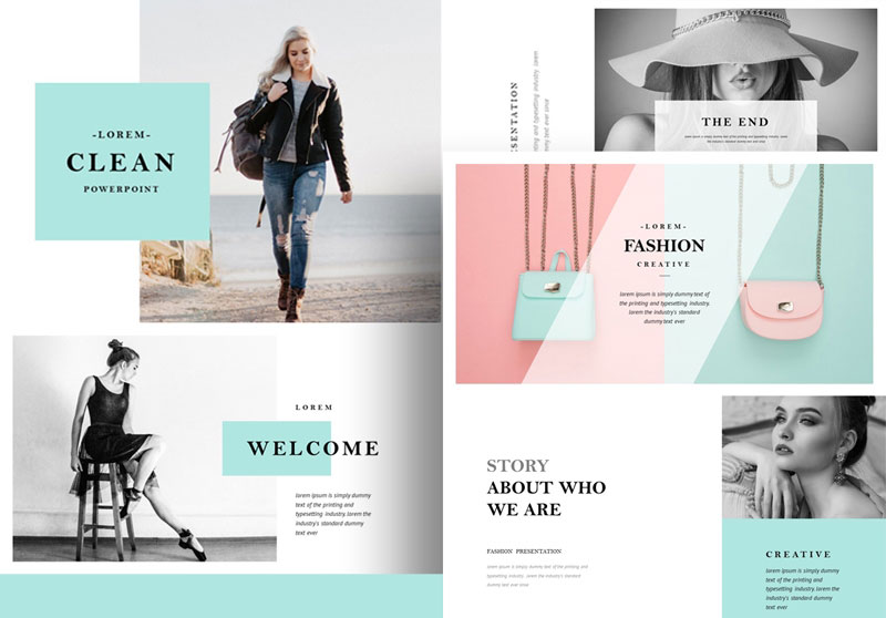 Fashion-Presentation-Templates The Best 41 Professional PowerPoint Templates