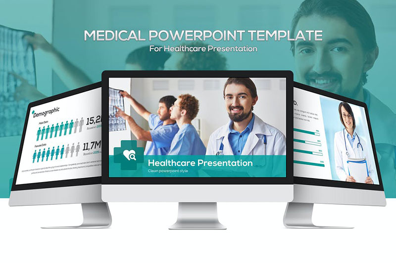 Modern-Medical-Healthcare-PPT-Slide-Template-An-impeccable-finish Top notch medical PowerPoint templates collection