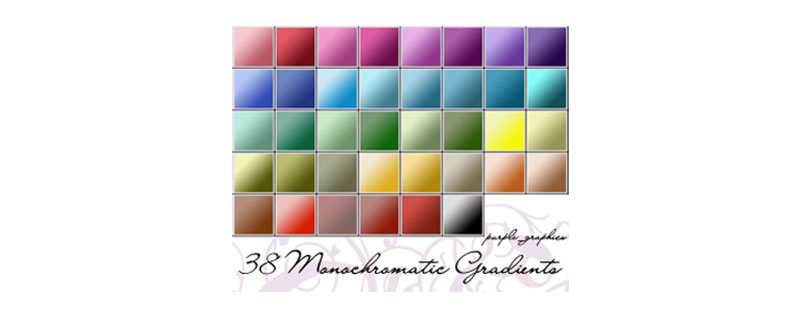 Monochromatic-Gradients 31 Free Photoshop Gradients To Use In Your Designs