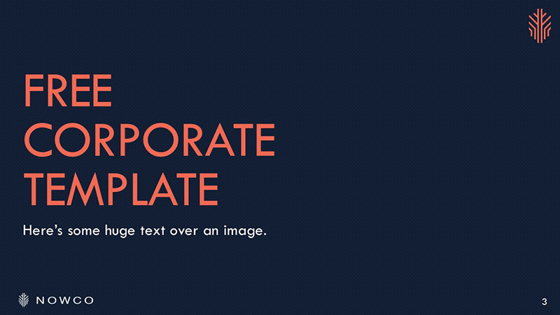 Nowco-Corporate-Template The Best 41 Professional PowerPoint Templates