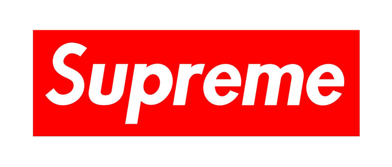Supreme_logo What font does Supreme use? Check out the Supreme font