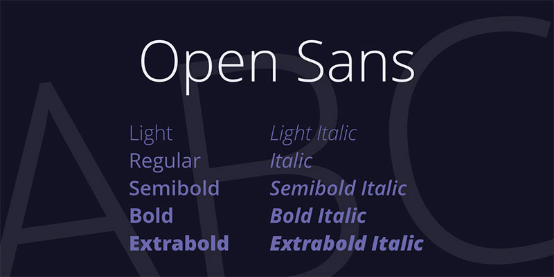 opensans Banner Boldness: The 24 Best Fonts for Banners