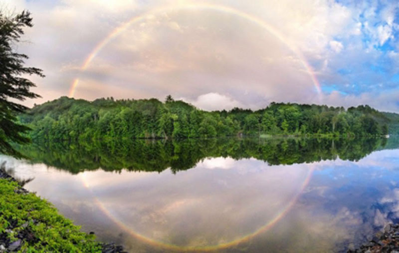 A-Full-Circle-Rainbow-All-the-splendor-of-nature Do you need a rainbow wallpaper? Here are the best of them