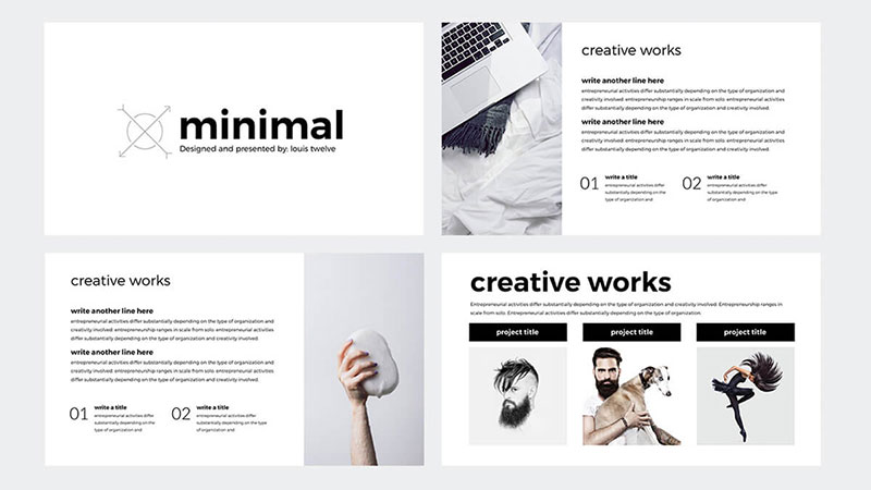 Minimal-Simple-Aesthetic-Backgrounds The best free minimalist Powerpoint templates