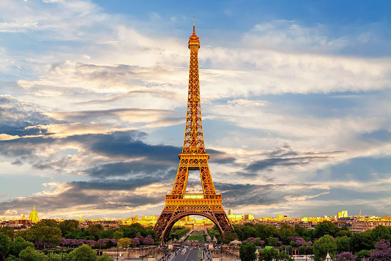 Eiffel-Tower-One-of-the-tallest-buildings-in-the-world Get one of these Paris wallpaper images for your desktop background