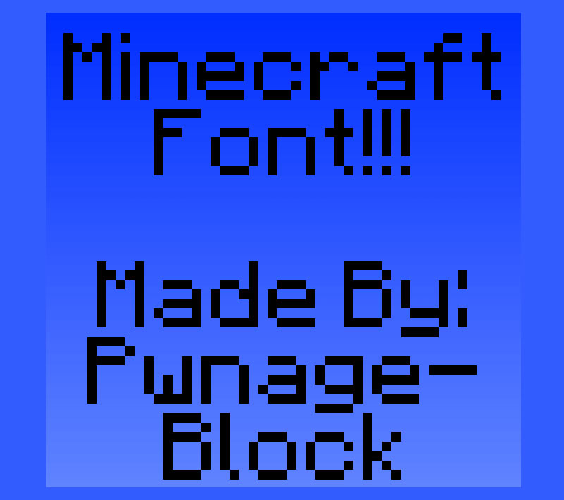 Web-Minecraft-Font-Download What font does Minecraft use? (Answered)