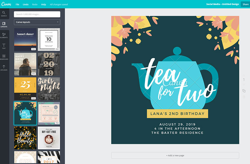ease-of-use-canva-1 Canva vs InDesign. The one you should pick for work