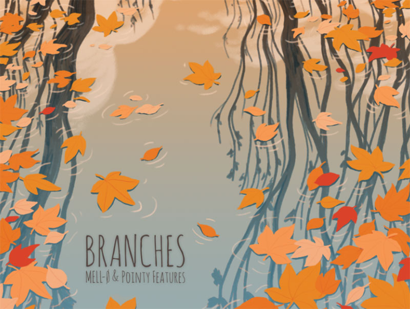 Branches Beautiful autumn illustration examples for the season