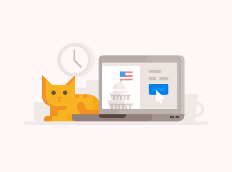 Credit-Karma-Filing-Taxes-on-Time Beautiful cat illustration examples to check out