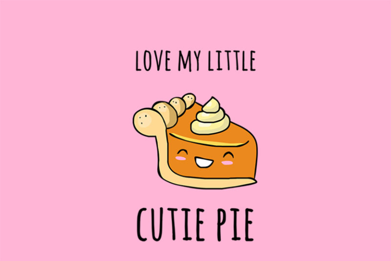 Cutie-Pie Thanksgiving illustration examples that are great