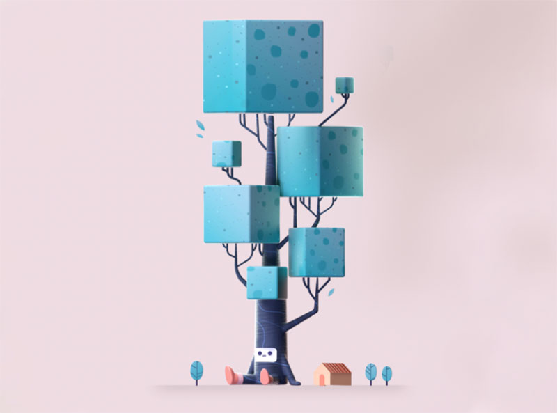 Little-Tree Amazing 3D illustrations that are awe-inspiring