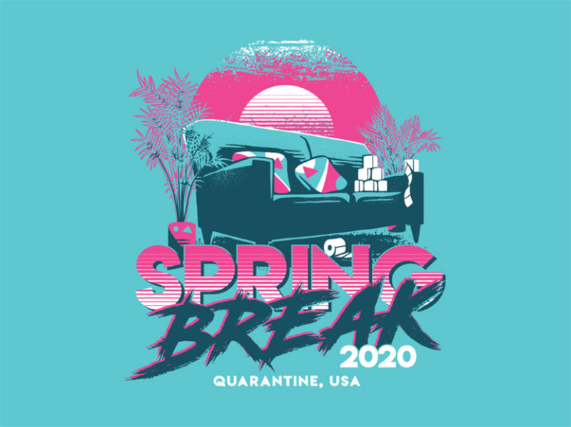 Spring-Break-2020 Dreamy spring illustration examples you must see