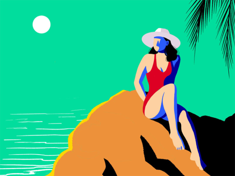Summer-VIbes-2 Lovely summer illustration examples to check out