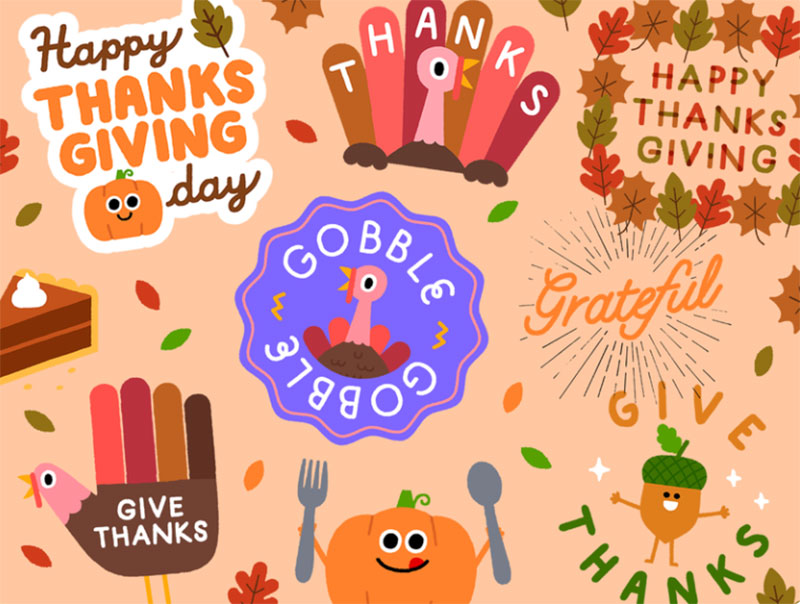 Thanksgiving-Collection Thanksgiving illustration examples that are great