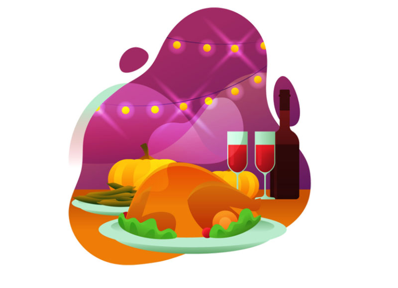 Thanksgiving-Turkey-Illustration Thanksgiving illustration examples that are great