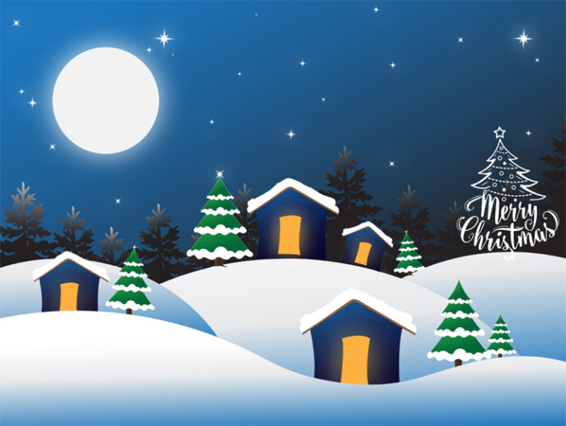 Winter-Christmas-Graphic-Template Christmas illustration examples that look amazing