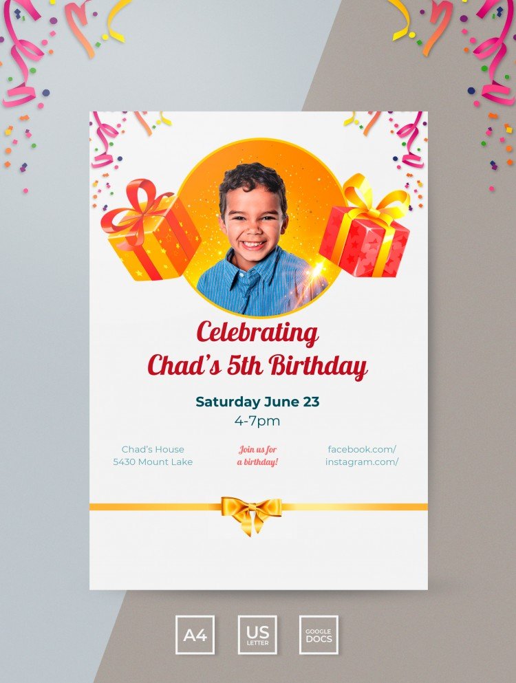 25+ Free Invitation Templates in Google Docs and Word (2023)