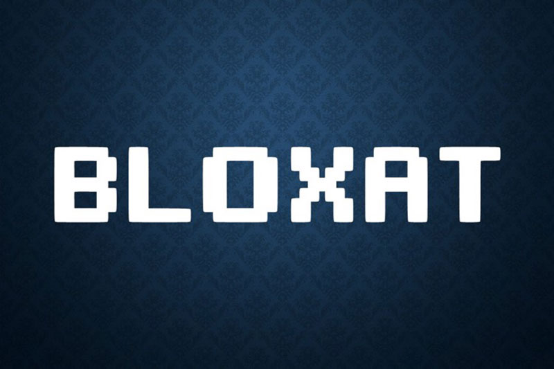 BLOXAT-Font Get The Best 28 Minecraft Fonts From This Hand Picked Selection