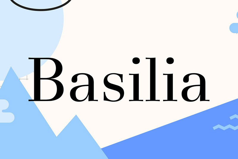 Basilia Great looking fonts similar to Bodoni to try