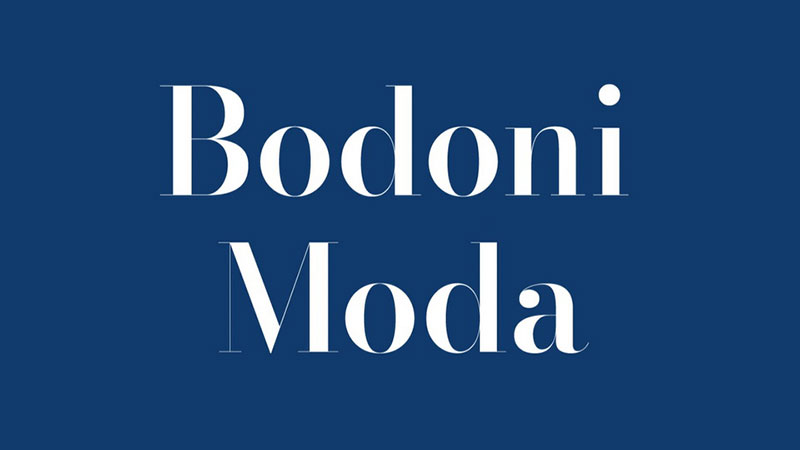 Bodoni-Moda Great looking fonts similar to Bodoni to try