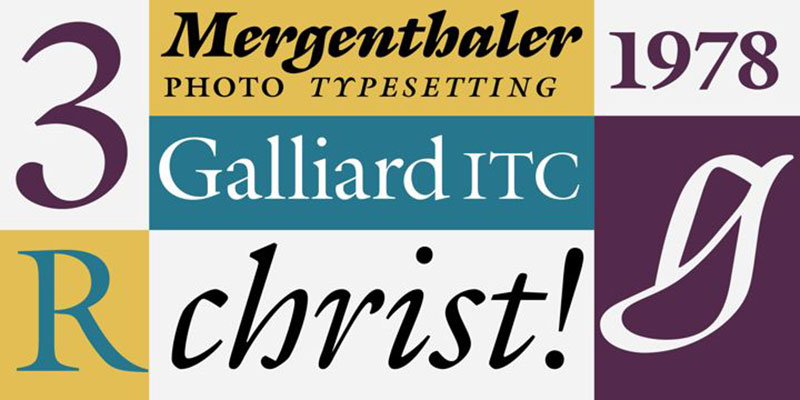 ITC-Galilard 19 Fonts Similar To Minion Pro That Look As Great