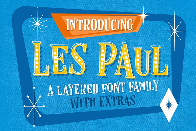 Les-Paul The best Hawaiian font examples for designers to use