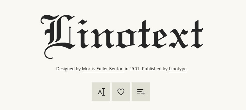 Linotext 19 Fonts Similar To Old English That Look Really Great