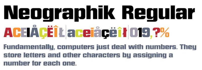 Neographik 24 Fonts Similar To Oswald You Could Try In Your Designs