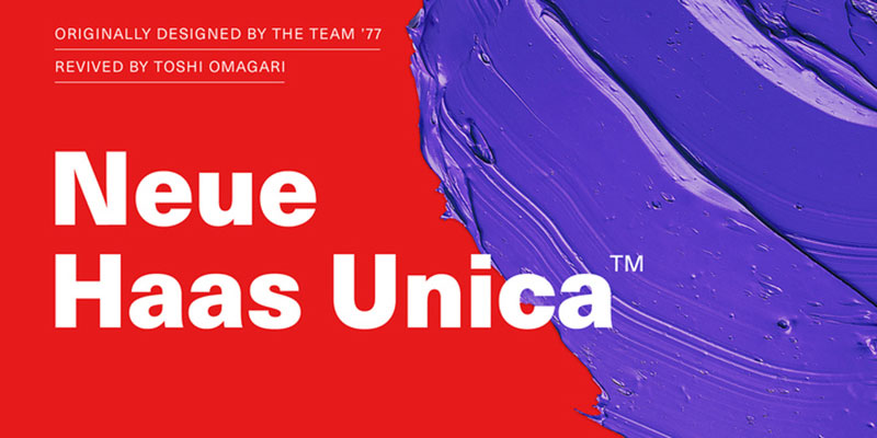 Neue-Haas-Unica Fonts similar to Roboto that will look great in your designs