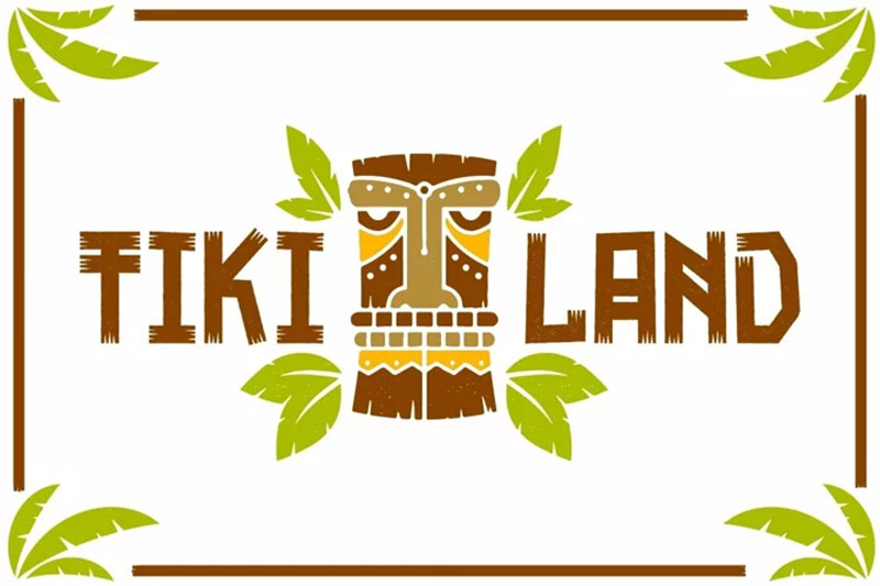 Tikiland-Typeface The best Hawaiian font examples for designers to use