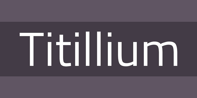 Titillium Fonts similar to Eurostile: The best alternatives out there